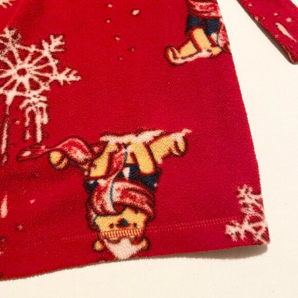 Disney Winnie the Pooh Red Polyester Womens Bath Robe Size Small - Picture 10 of 15